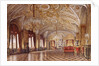 Interiors of the Winter Palace. The Gold Drawing-Room, Mid of the 19th cen by Alexander Chrisophorovich Kolb