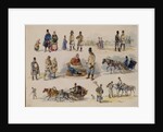 Folk Types of Russia, 1845 by Karl Ivanovich Kolmann