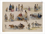 Folk Types of Russia, 1845 by Karl Ivanovich Kolmann