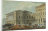 View of the Palace Embankment in St. Petersburg, First quarter of 19th cen by Karl Ivanovich Kolmann
