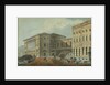 View of the Palace Embankment in St. Petersburg, First quarter of 19th cen by Karl Ivanovich Kolmann