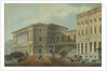 View of the Palace Embankment in St. Petersburg, First quarter of 19th cen by Karl Ivanovich Kolmann