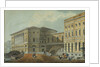 View of the Palace Embankment in St. Petersburg, First quarter of 19th cen by Karl Ivanovich Kolmann