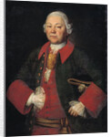 Portrait of Count Ivan Terentyevich Meshchersky, 1756 by Mina Lukich Kolokolnikov