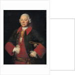 Portrait of Count Ivan Terentyevich Meshchersky, 1756 by Mina Lukich Kolokolnikov