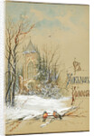 Design for New Year Card, 1896 by Nikolai Konstantinovich Konstantinov