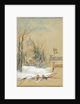 Design for New Year Card, 1896 by Nikolai Konstantinovich Konstantinov