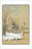 Design for New Year Card, 1896 by Nikolai Konstantinovich Konstantinov