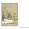 Design for New Year Card, 1896 by Nikolai Konstantinovich Konstantinov