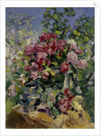 Roses, 1917 by Konstantin Alexeyevich Korovin