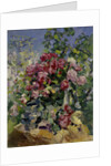 Roses, 1917 by Konstantin Alexeyevich Korovin