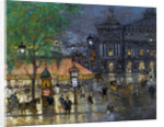 Place de l'OpÃ©ra, Paris by Alexeyevich Konstantin Korovin