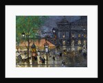 Place de l'OpÃ©ra, Paris by Alexeyevich Konstantin Korovin