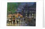 Place de l'OpÃ©ra, Paris by Alexeyevich Konstantin Korovin