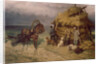 Hunters caught in a storm by Pavel Osipovich Kovalevsky