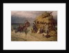 Hunters caught in a storm by Pavel Osipovich Kovalevsky