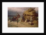 Hunters caught in a storm by Pavel Osipovich Kovalevsky