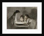Christmas Eve fortune telling, 1870s by Ivan Nikolayevich Kramskoi