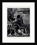 The Liberation of Muslim Women. Burning the Veil, 1928 by Alexei Ilyich Kravchenko