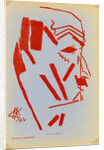 Portrait of Filippo Tommaso Marinetti (1876?1944), 1914 by Nikolai Ivanovich Kulbin