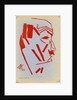 Portrait of Filippo Tommaso Marinetti (1876?1944), 1914 by Nikolai Ivanovich Kulbin