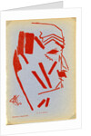 Portrait of Filippo Tommaso Marinetti (1876?1944), 1914 by Nikolai Ivanovich Kulbin
