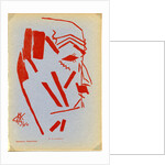 Portrait of Filippo Tommaso Marinetti (1876?1944), 1914 by Nikolai Ivanovich Kulbin