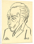 Portrait of the Poet Velimir Khlebnikov, 1913 by Nikolai Ivanovich Kulbin