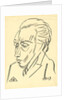 Portrait of the Poet Velimir Khlebnikov, 1913 by Nikolai Ivanovich Kulbin
