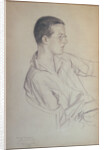Portrait of the composer Dmitri Shostakovitch, 1923 by Boris Michaylovich Kustodiev
