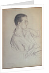 Portrait of the composer Dmitri Shostakovitch, 1923 by Boris Michaylovich Kustodiev