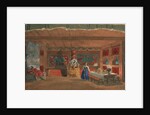 Stage design for the opera The Tsars Bride by N. Rimsky-Korsakov, 1920 by Boris Michaylovich Kustodiev