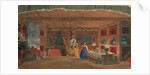 Stage design for the opera The Tsars Bride by N. Rimsky-Korsakov, 1920 by Boris Michaylovich Kustodiev