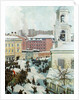The February 27, 1917, 1917 by Boris Michaylovich Kustodiev