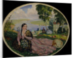 Girl At The Volga, 1915 by Boris Michaylovich Kustodiev
