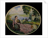 Girl At The Volga, 1915 by Boris Michaylovich Kustodiev