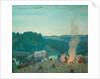 Campfire, 1916 by Boris Michaylovich Kustodiev