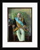 Portrait of Count Dmitri Martynovich Solski, 1908 by Boris Michaylovich Kustodiev