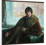 Portrait of the sculptor and architect Isidor Zolotarevsky, 1922 by Boris Michaylovich Kustodiev