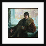 Portrait of the sculptor and architect Isidor Zolotarevsky, 1922 by Boris Michaylovich Kustodiev