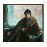 Portrait of the sculptor and architect Isidor Zolotarevsky, 1922 by Boris Michaylovich Kustodiev
