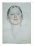 Portrait of Maria Dmitrievna Shostakovich, 1923 by Boris Michaylovich Kustodiev