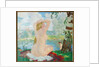 A Bather, 1921 by Boris Michaylovich Kustodiev
