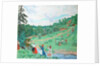 Hay Making, 1917 by Boris Michaylovich Kustodiev