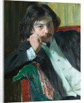 Portrait of the poet Janko Lavrin, 1909 by Boris Michaylovich Kustodiev
