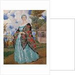 Merchants Wife, 1923 by Boris Michaylovich Kustodiev
