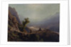 In the Caucasus Mountains, 1879 by Lev Felixovich Lagorio