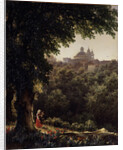 Ariccia near Rome, 1836 by Mikhail Ivanovich Lebedev