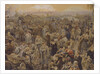 The withdrawal of Russian troops from Moscow in 1812, 1907 by Vasili Petrovich Lebedev