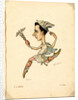 Ballet dancer and choreograf Michel Fokine by Nikolai Gustavovich Legat